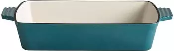 APS 5 Stars Auflaufform Gusseisen emailliert, türkis, 3,5L (88317)