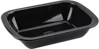 Dr.Oetker AUFLAUFFORM Schwarz 28x6x21 cm