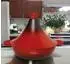 Cheffinger Tajine Aluguss Ø32cm Induktion, rot (CF-TAJ-32-Rot)