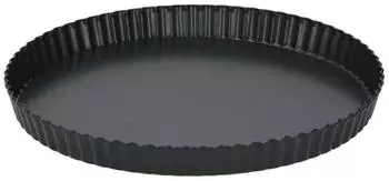 Alpina Quicheform mit abnehmbarem Boden &Oslash;28x3cm, schwarz