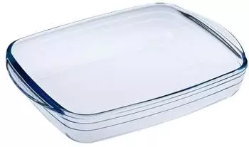 O'cuisine Auflaufform rechteckig, Glas, transparent, 39x23cm (249BC00)