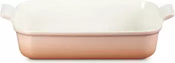Le Creuset Auflaufform Tradition rechteckig p&ecirc;che 32cm, Steinzeug (71102324230001)