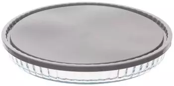 Secret de Gourmet Keepeat Kuchenform aus Glas, 27,5cm (FIVE23-151119)