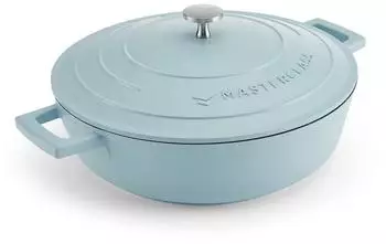 MasterClass Aluminiumguss-Auflaufform, flach, himmelblau, 4L (MCMSCRD28SKY)