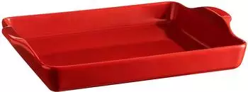 Emile Henry Focaccia-Backform / Pizzablech, Keramik, rot (EH349516)