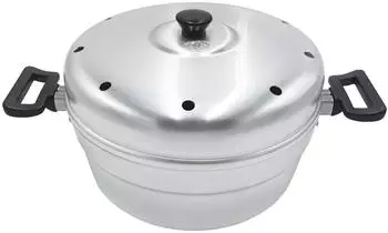 Pentole Agnelli Dolci Family Backofen aus Aluminium mit Deckel, 28cm (FAMR8628)