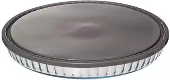 5five KeepEat Glas-Tarteform mit Silikondeckel, 30cm (151469)