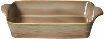 Ritzenhoff & Breker Tortosa Auflaufform eckig, Steingut, braun, 32x18cm (219180)