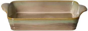 Ritzenhoff & Breker Tortosa Auflaufform eckig, Steingut, braun, 37x22cm (219197)