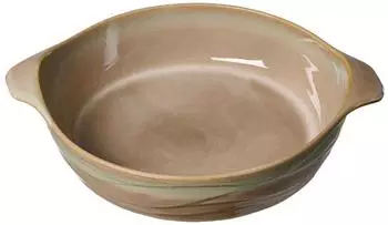 Ritzenhoff & Breker Tortosa Auflaufform rund, Keramik, braun, 33x27cm