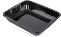 Zenker Auflaufform XXL Br&auml;ter 7203, schwarz, aus Emaille, 40 x 34 x 8 cm, 11...