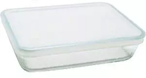 Pyrex Mehrzweckform mit Deckel 21 x 16 cm 1,5 Ltr. Glas