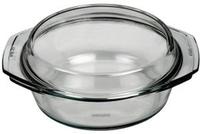 SIMAX Sch&uuml;ssel aus Glas mit Deckel, rund, 3,5 Liter