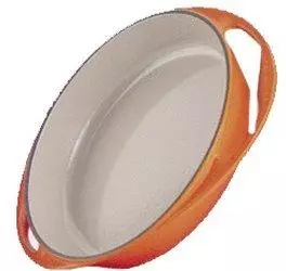 Le Creuset Tatin-Backform 28 cm ofenrot