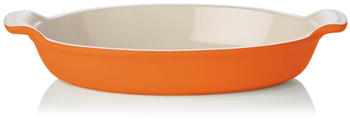 Le Creuset Auflaufform Tradition oval 28 cm ofenrot
