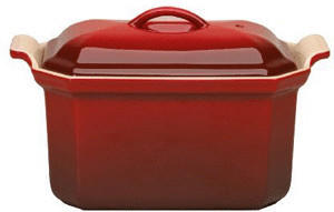 Le Creuset Foie-Gras-Terrine mit Presse 0,8l Le Creuset Foie-Gras-Terrine mit Presse 0,8l