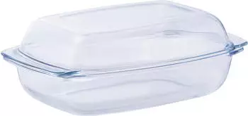 Van Well Auflaufform, Glas, feuerfestes Glas, 4,1 Liter Van Well Auflaufform, Glas, feuerfestes Glas, 4,1 Liter