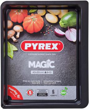 Pyrex Rectangular metal oven dish Magic 40x30 cm