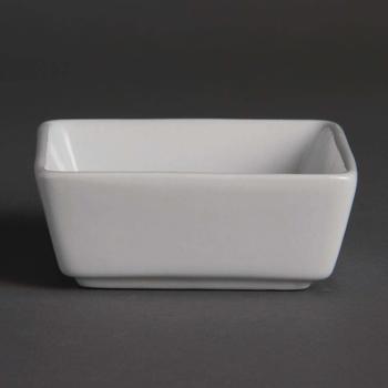Olympia y729 Mini Auflaufform quadratisch, Dim 80 mm x 80 mm x 35 mm, 7,9 x 7,9 x 2,9 cm (12 Stück)