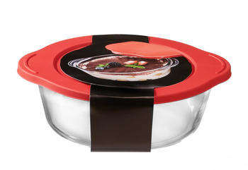 Ritzenhoff & Breker Flirt Cucina Auflaufform mit Deckel rund 2,1 L (807295)