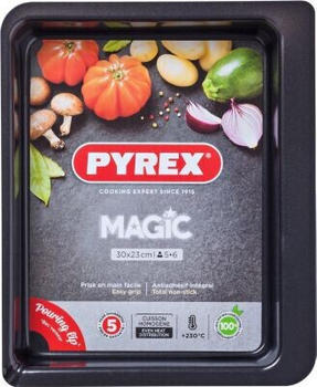 Pyrex Rectangular metal oven dish Magic 30x23 cm