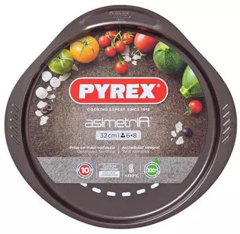 Pyrex Metal pizza plate asimetriA 32 cm