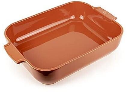 Peugeot Saveurs Rectangular ceramic plate 40 cm Orange