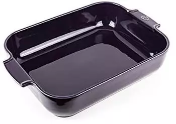 Peugeot Saveurs Rectangular ceramic plate 40 cm Aubergine