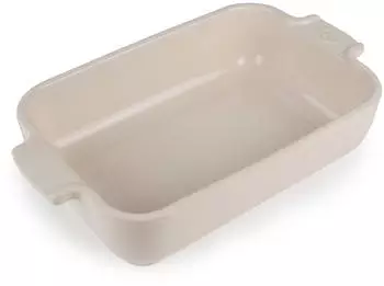 Peugeot Saveurs Rectangular ceramic plate 22 cm White