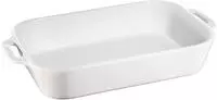 Staub 1004623, Staub Auflaufform Keramik, wei&szlig;, 34x24cm