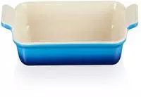 Le Creuset 71102262200001, Le Creuset Auflaufform Tradition Steinzeug Azure Blau 26