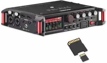 Tascam FR-AV4 4-Spur Feldrecorder mit Speicherkarte (frav4-sd)