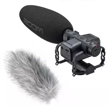 Zoom M3 MicTrak Stereo-Audiorekorder mit Windschutz (z-m3-wswh)