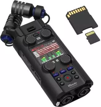 Zoom H5 Studio Audio-Recorder mit Speicherkarte (h5stud-sd)