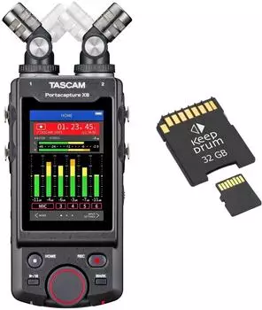 Tascam Portacapture X8 Audio-Recorder mit SD-Karte (PCX8-SD01)