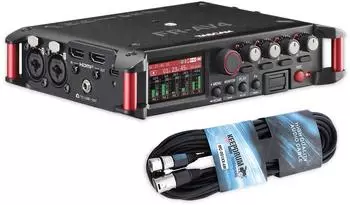 Tascam FR-AV4 4-Spur Feldrecorder mit XLR-Kabel (frav4-xlr)