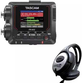 Tascam FR-AV2 Audio-Recorder mit Kopfhörer (frav2-kh)