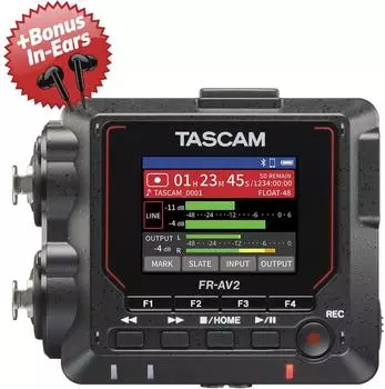 Tascam FR-AV2 2-Kanal Feldrecorder (frav2-af33-pr)