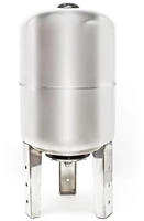 Wiltec Edelstahl Ausdehnungsgef&auml;&szlig; 100 Liter, Vertikaler Membrankessel F&uuml;r