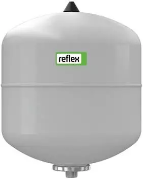 Reflex Membran-Druckausdehnungsgefäß S 12, 10bar/70°C, G 3/4, grau (8704000)
