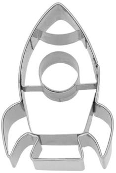 Birkmann Ausstechform Rakete Edelstahl mit Innenprägung 6,5 cm