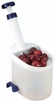 Metaltex Cherry Kirschentsteiner mit großem Saugteller Metaltex Cherry Kirschentsteiner mit großem Saugteller