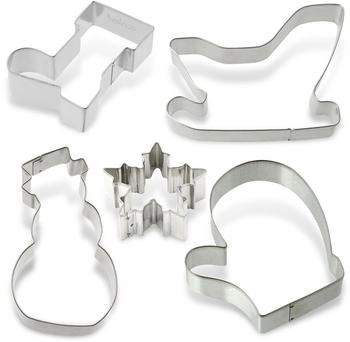 Zenker Ausstecher-Set "Winterwelt", 5-teilig Zenker Ausstecher-Set "Winterwelt", 5-teilig