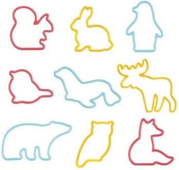 Tescoma 630929 Tiere Ausstecher, mehrfarbig
