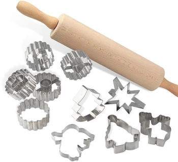 Dr. Oetker Ausstecher-Set "Weihnachtsplätzchen", 11-teilig (1100214)