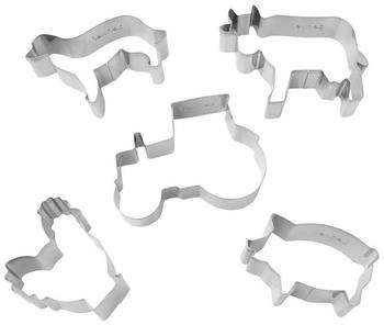 Zenker Ausstecher-Set Bauernhof, 5-teilig