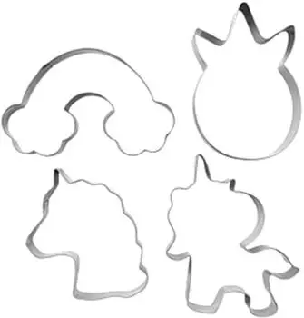Zenker Ausstechformen Einhorn, 4-er Set