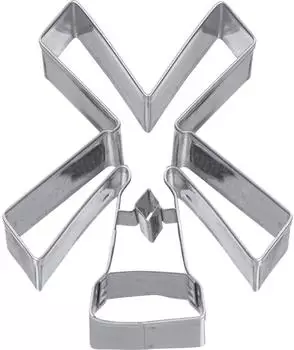 Westmark Ausstechform Windmühle 6er-Set, Edelstahl, 7,5cm