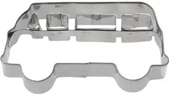 Westmark Ausstechform Bus 2D, Edelstahl, 6cm, 6 Stück