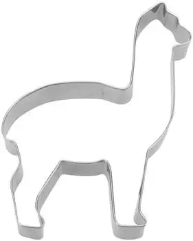 Westmark Ausstechform Lama 9cm, Edelstahl, 6er-Set
